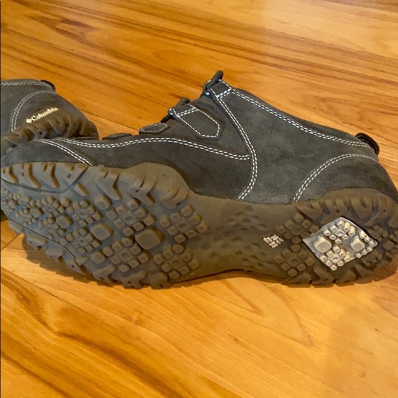 Women’s Columbia Olive Green Suede Hiking Shoes 8M - Picture 8 of 12